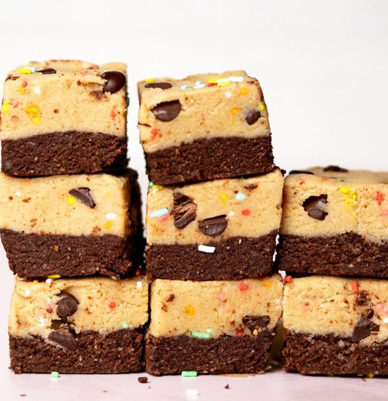 Brookies - Cookie Dough Brownies