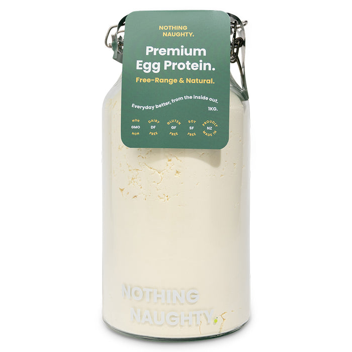 Premium Free-Range Egg Protein - 1kg Jar