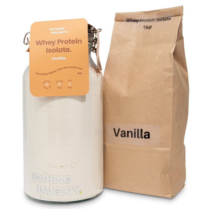 NZ Whey Protein Isolate - 1kg Refill Bag